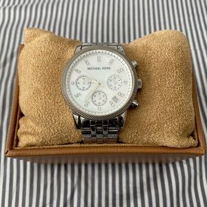 Micheal Kors Silver Watch
